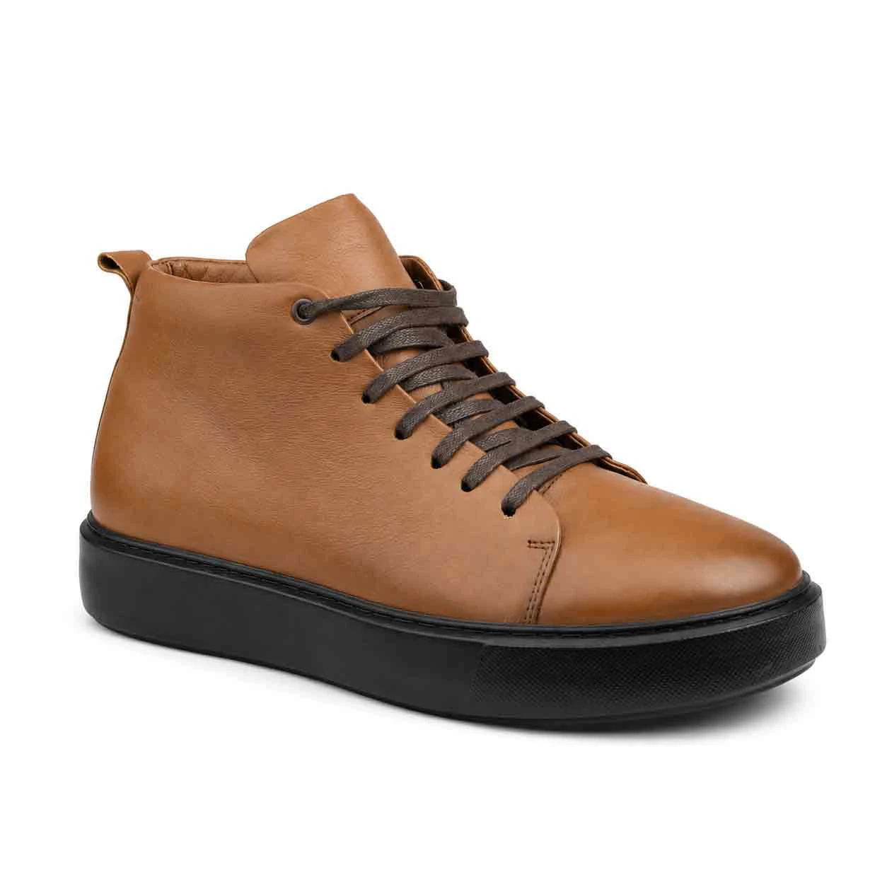 Basket pour homme 288 marron cuir .....   sandale médicale femme confortable Maroc