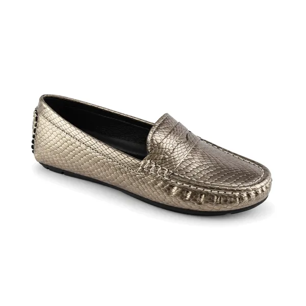 Mocassin pour femme M2023-1 gris nickel ...........   