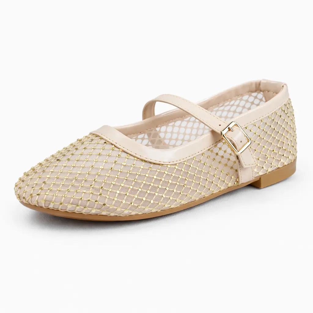 Ballerine pour femme 1001-5 beige 