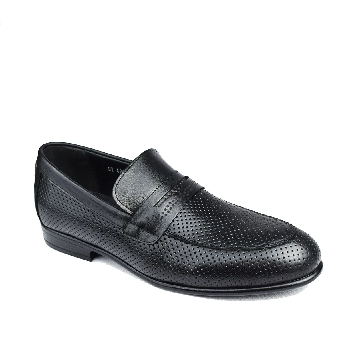 Chaussure pour homme 489-2 noir cuir  
