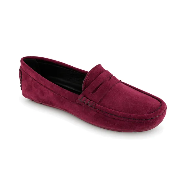 Mocassin pour femme M2023 M2023 bordeaux daim