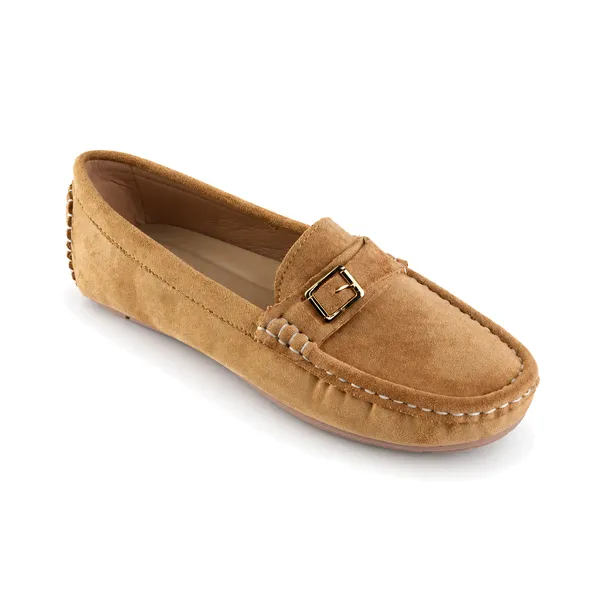 Mocassin pour femme M2025 beige daim